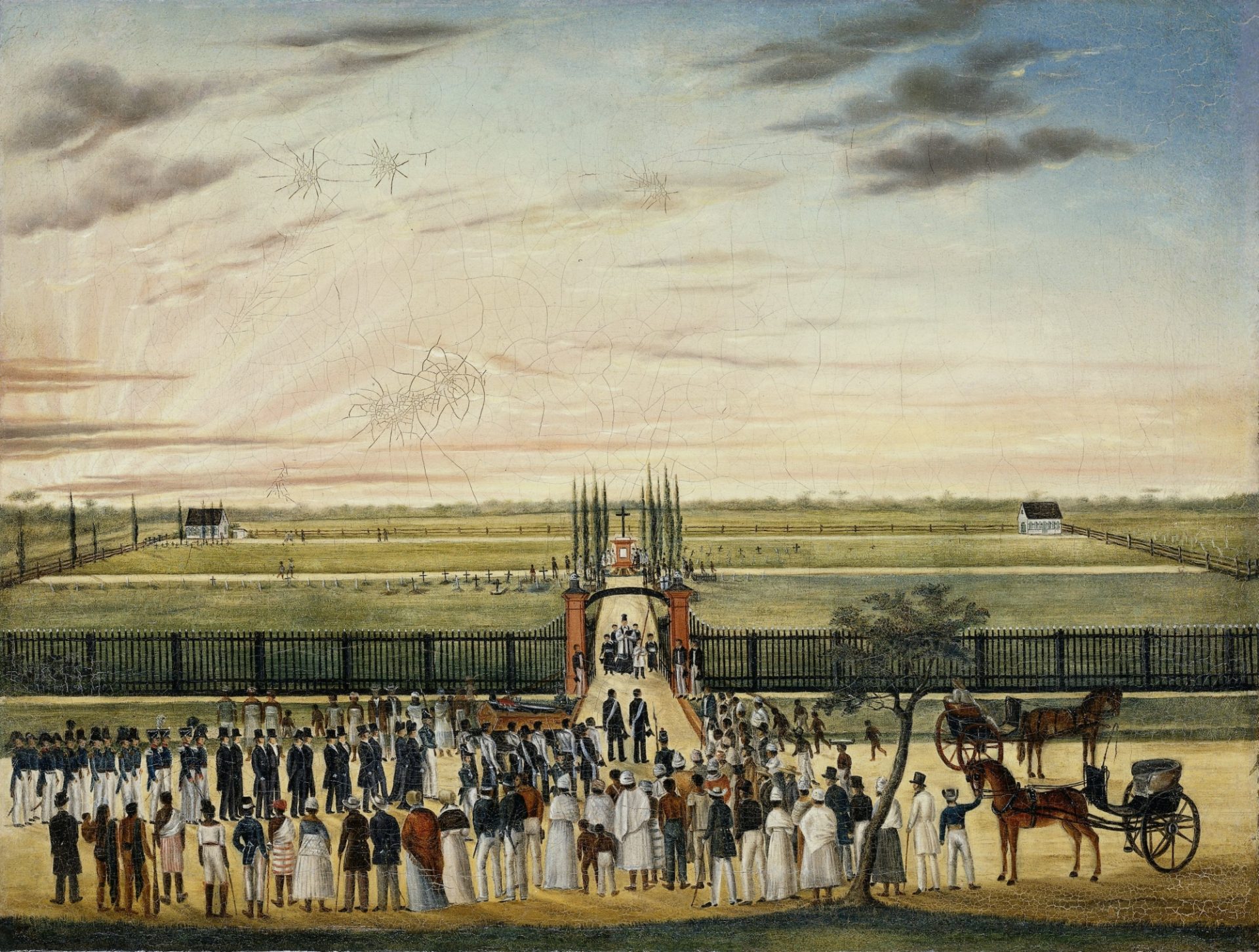1843 1845 Begrafenis Janssen Rijksmuseum