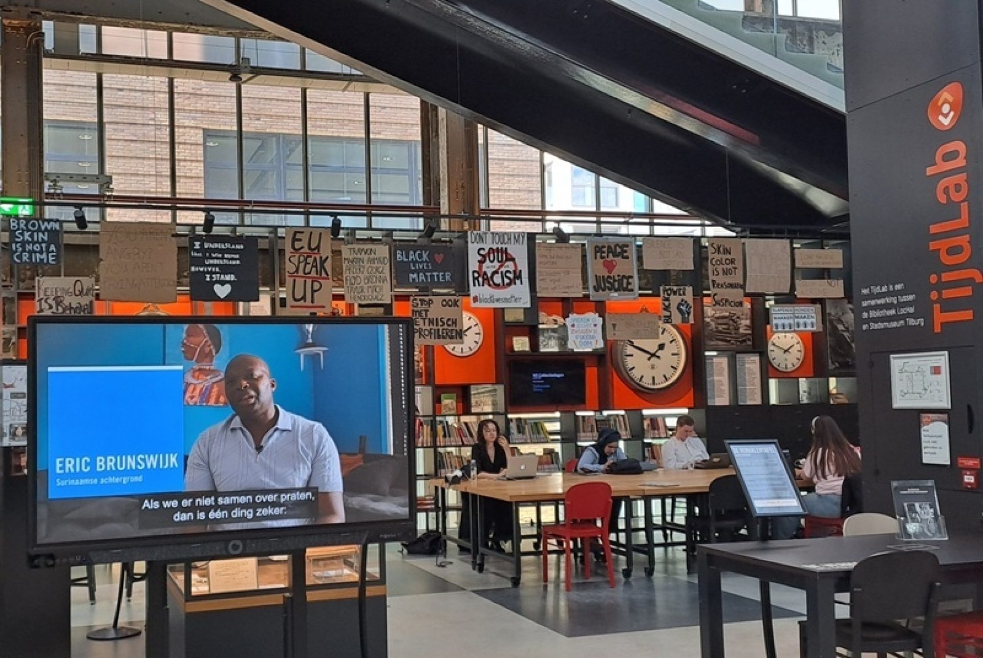 Black Lives Matter in de LocHal