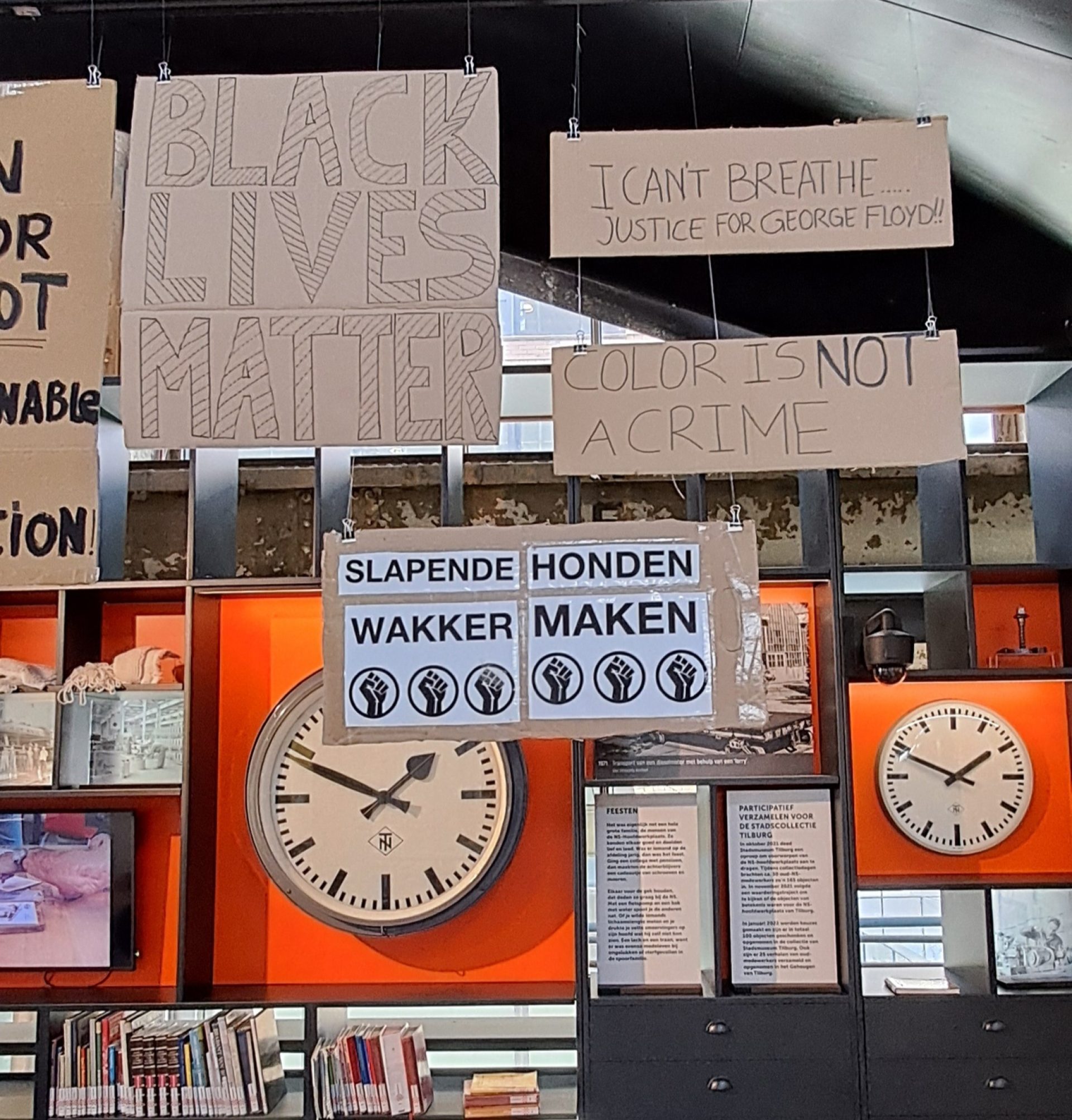 Black Lives Matter in de LocHal