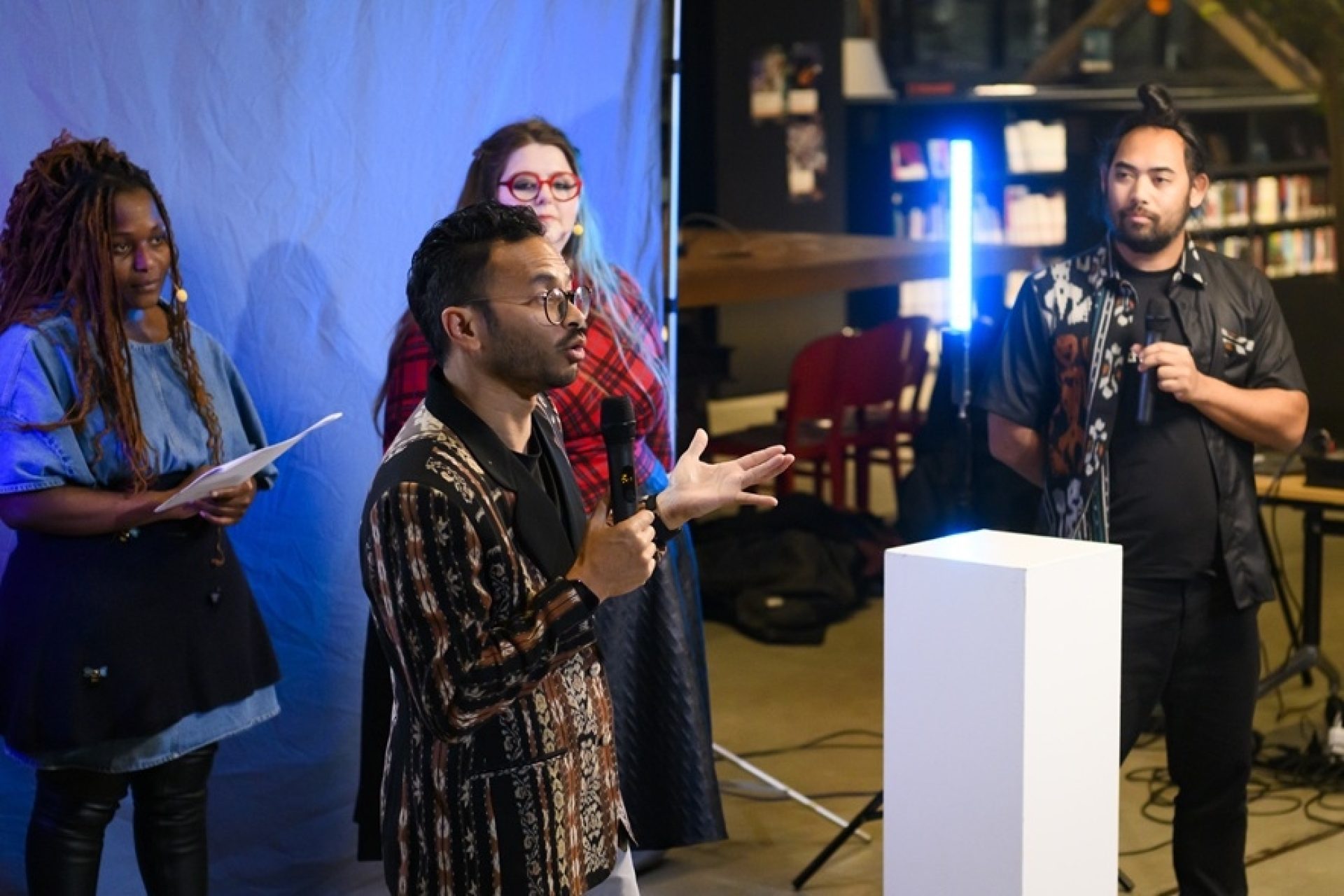 Afsluiting publieksprogramma (Post)koloniaal verleden, 2025. Fotografie Joris Buijs