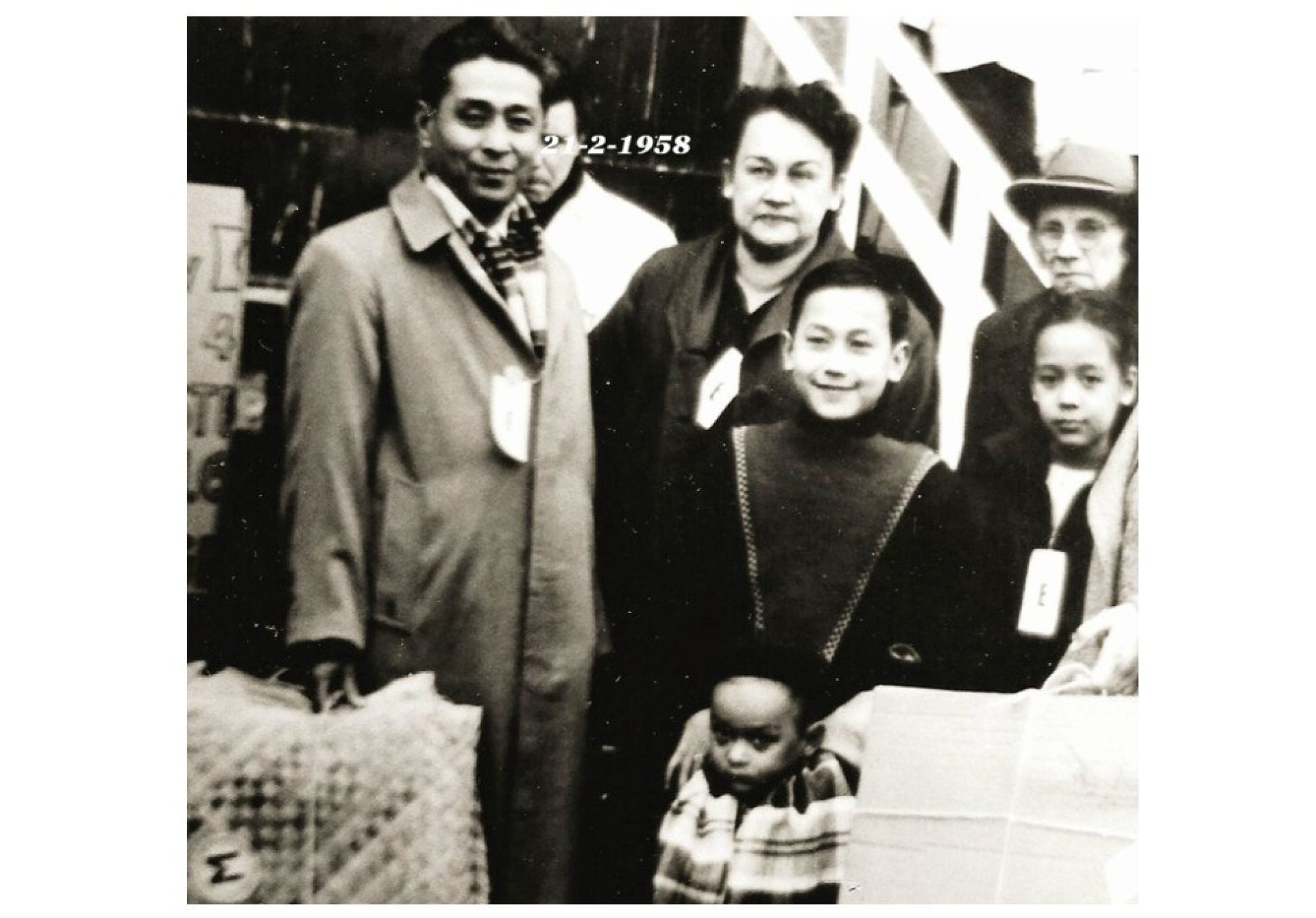 Familie Martherus 1958