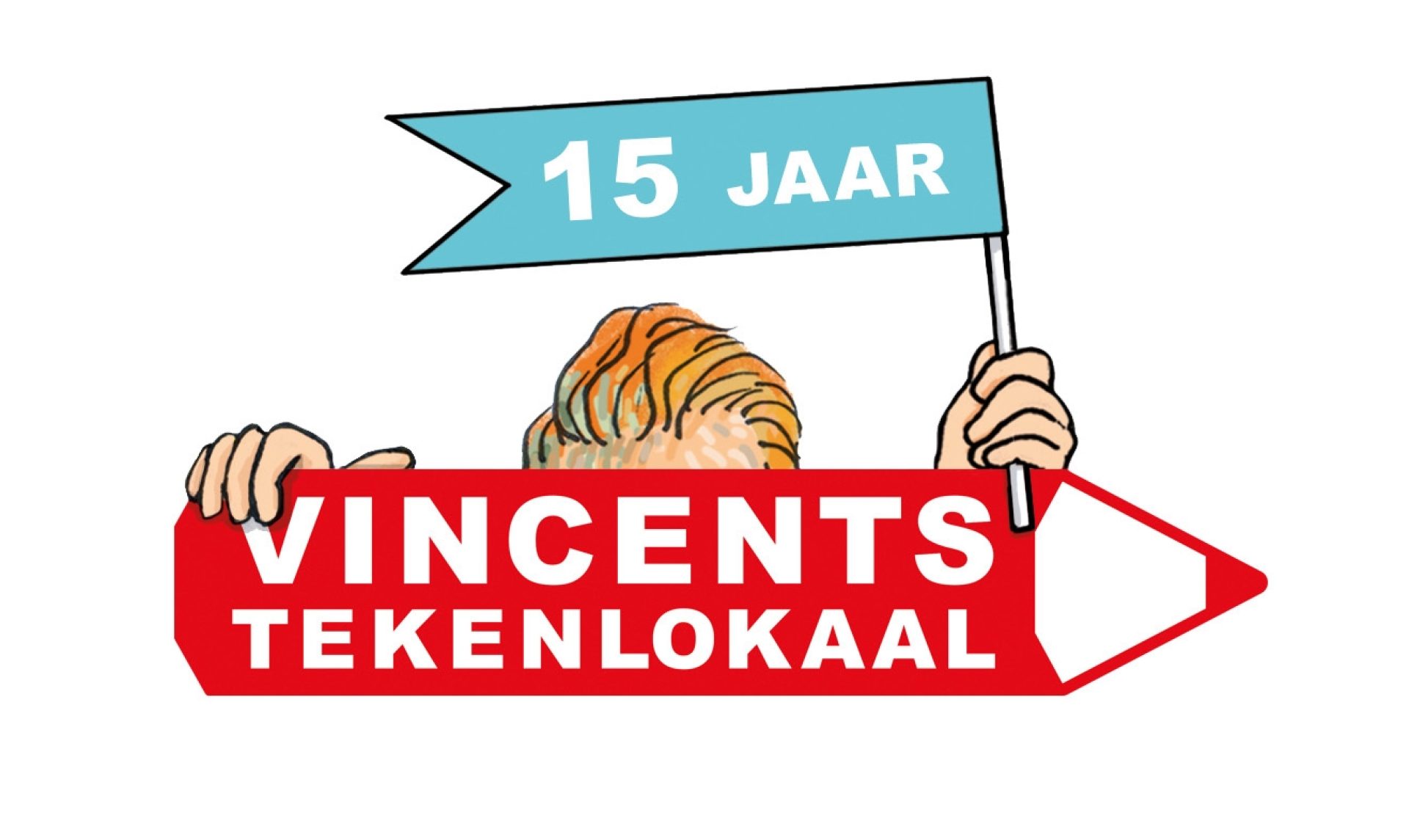 Illustratie Jubileum Vincents Tekenlokaal