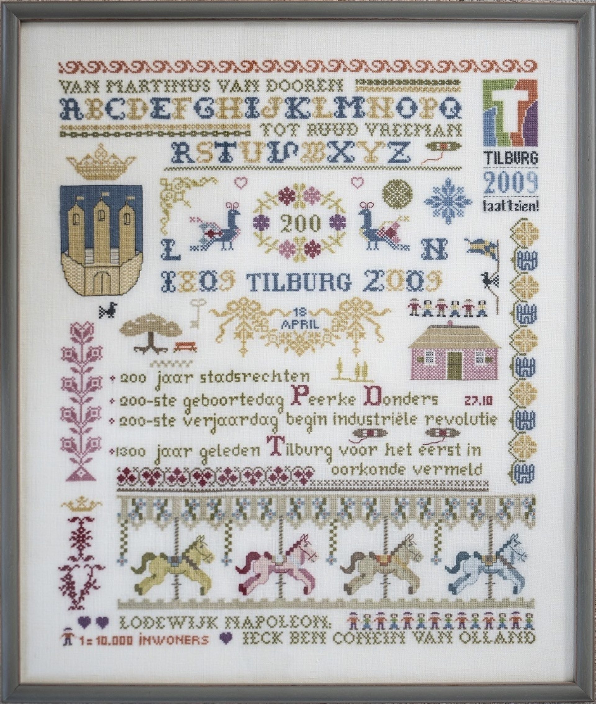 Merklap Ine Panis Vermeer Foto Jan van Oevelen LR