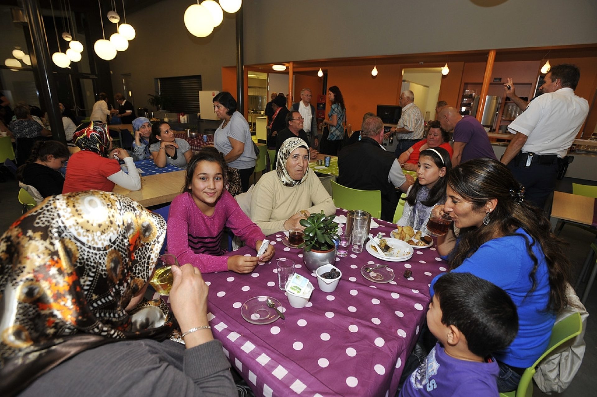Ramadan afsluiting bij MFA Het Kruispunt 2011 Persbureau Van Eijndhoven