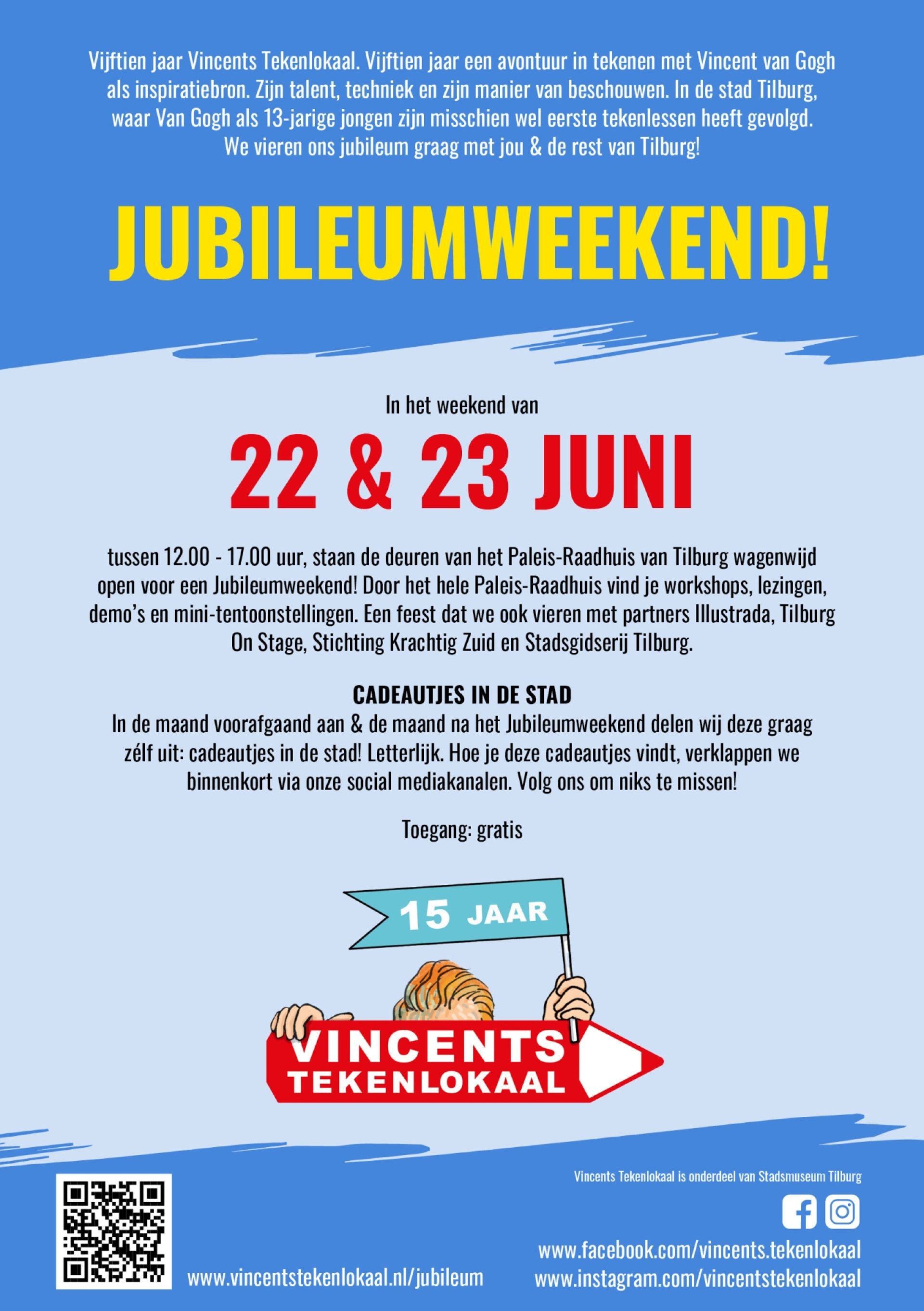 Visual Jubileumweekend Vincents Tekenlokaal