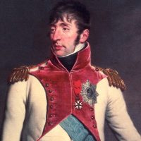1809 Lodewijk Napoleon door Charles Howard Hodges kleur detail