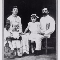 Familie Le Mire Claessen op Bandung Java 1916 collectie Regionaal Archief Tilburg