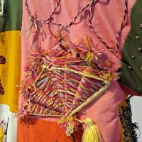 Detail Coat of many colours Bindweefsel