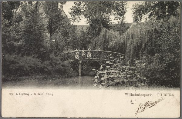 Bruggetje Wilhelminapark 1902