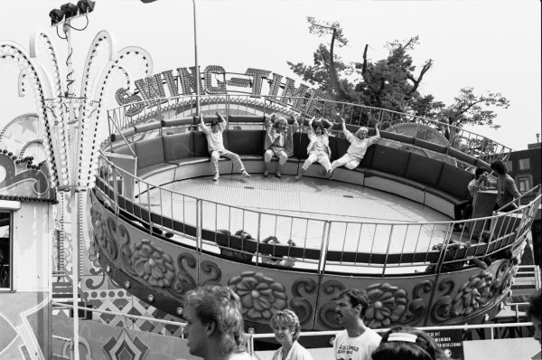 Tilburg kermis in 1986 Foto Frans de Kok Collectie Regionaal Archief Tilburg 1